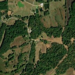 Rhodes Town Tennessee High Resolution Satellite Map