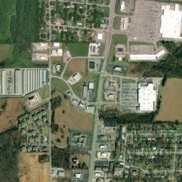 Bedford County map(satellite map)