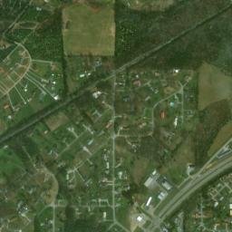 Sequoyah Estates Tennessee High Resolution Satellite Map