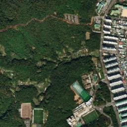 Dong-gu map(satellite map)