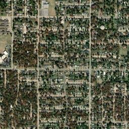 3056 N Peniel Ave Bethany Oklahoma High Resolution Satellite Map