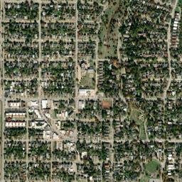 3340-3398 North Walker Avenue Oklahoma City Satellite Map