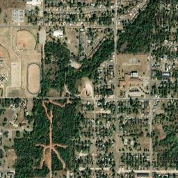 3209-3213 North Fonshill Avenue Oklahoma City OK High Resolution Satellite Map