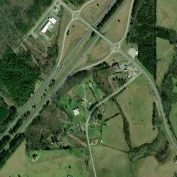 North Liberty Tennessee High Resolution Satellite Map