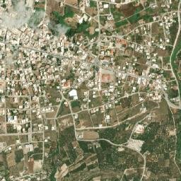 Kíssamos map(satellite map)