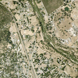 Henry California High Resolution Satellite Map