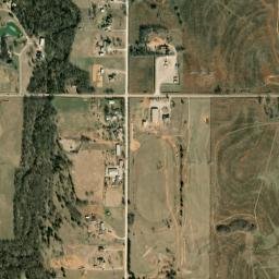 14532 Northwest 23rd Street, Yukon, OK High Resolution Satellite Map