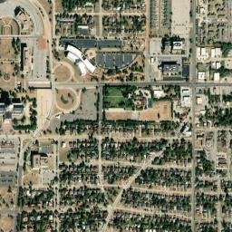 801-829 Northeast 23rd Street Oklahoma City OK Satellite Map