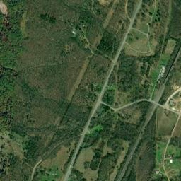 Coffeeville Arkansas High Resolution Satellite Map