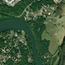 Edgewater Tennessee High Resolution Satellite Map