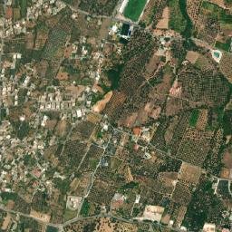 Perivólia map(satellite map)