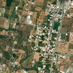 Mourniés map(satellite map)