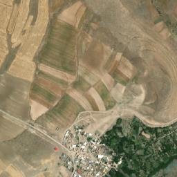 Aq Chay map(satellite map)