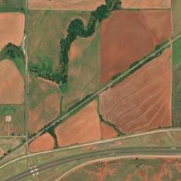 Historic U.S. 66, Clinton, OK 73601, USA High Resolution Satellite Map
