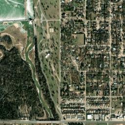 1600 N Davis Ave, Oklahoma City, OK 73127 High Resolution Satellite Map