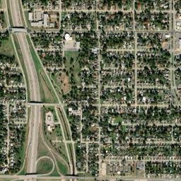 3217 Drexel Ct Oklahoma City OK High Resolution Satellite Map