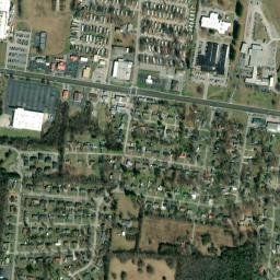 Forest Hills Tennessee High Resolution Satellite Map