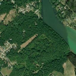 Piney Acres Tennessee High Resolution Satellite Map