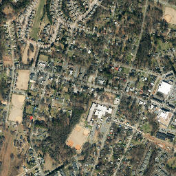 Cornelius map(satellite map)