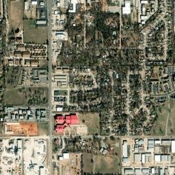 7807-7999 Melrose Ln, Oklahoma City, OK High Resolution Satellite Map