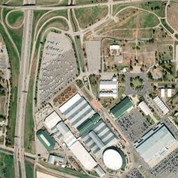 3001-3199 General Pershing Boulevard Oklahoma City OK High Resolution Satellite Map