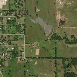 4th Street Castle OK 74833 High Resolution Satellite Map