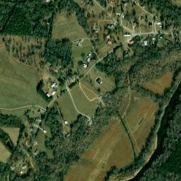 Flat Woods Tennessee High Resolution Satellite Map