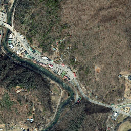 Cherokee map(satellite map)