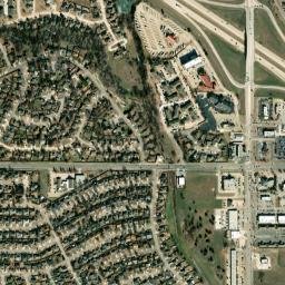 I-40 Yukon OK 73099 America High Resolution Satellite Map