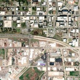 1189 Exchange Ave Oklahoma City Oklahoma High Resolution Satellite Map
