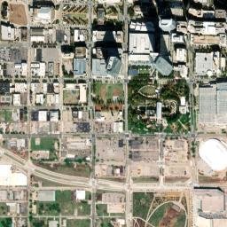 Oklahoma City map(satellite map)