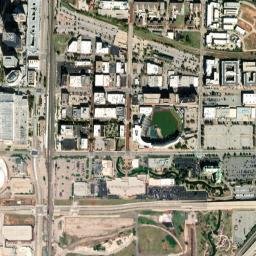 95 S Oklahoma Ave Oklahoma City High Resolution Satellite Map