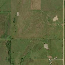 Okfuskee County map(satellite map)