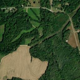 Jacks Creek Tennessee High Resolution Satellite Map