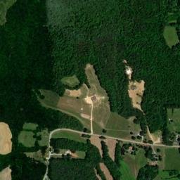 Hickory Flats Tennessee High Resolution Satellite Map