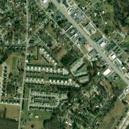 Shady Acres Tennessee High Resolution Satellite Map