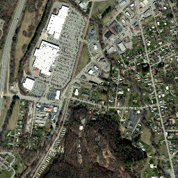 Hazelwood map(satellite map)