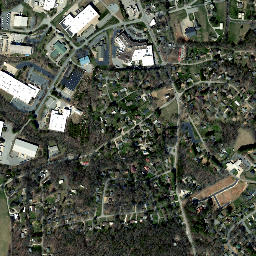 Avery Creek map(satellite map)