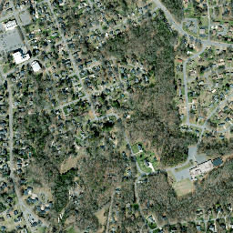 120 East Rhodes Street, Lincolnton, NC High Resolution Satellite Map