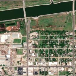 1300-1312 South Agnew Avenue, Oklahoma City High Resolution Satellite Map