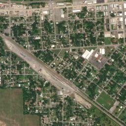 301-319 North Elm Street, Sallisaw, OK 74955 High Resolution Satellite Map