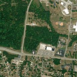 White Acres Tennessee High Resolution Satellite Map