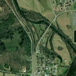 Normandy Tennessee High Resolution Satellite Map