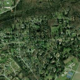 Clem Jones Heights Tennessee High Resolution Satellite Map
