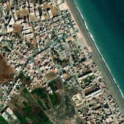 Oued Laou map(satellite map)