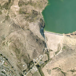 Cayucos California High Resolution Satellite Map