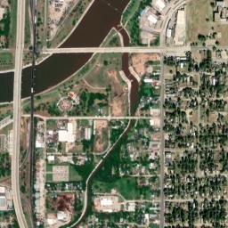 1810 South Santa Fe Avenue, Oklahoma City High Resolution Satellite Map