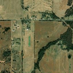 30708 Kickapoo Road, McLoud, OK 74851 High Resolution Satellite Map