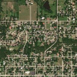409-499 North 8th Street Henryetta High Resolution Satellite Map