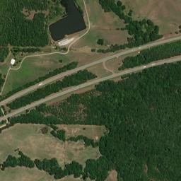 Interstate 40, Checotah, OK 74426, USA High Resolution Satellite Map